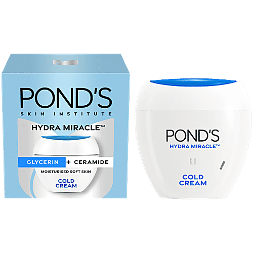 Ponds Cold Cream - For Soft Glowing Skin, Provides Nourishment & Protection, 200 ml  