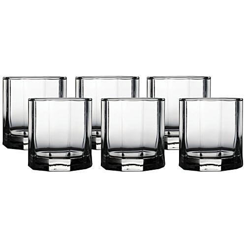 Iveo Whisky/Juice Glass/Tumbler Galaxy, set of 6 (Set of 6) Dishwash Safe & Freezer Safe