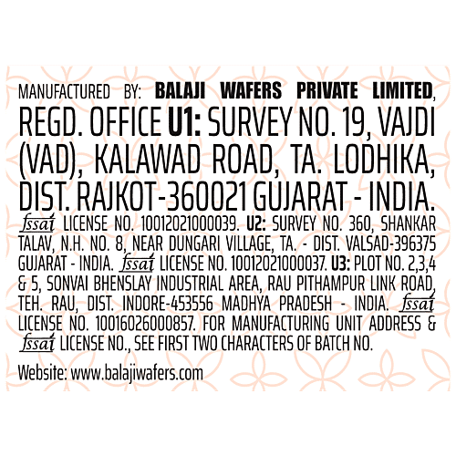 Balaji Namkeen Tikha Mitha Mix, 500 g Pouch 