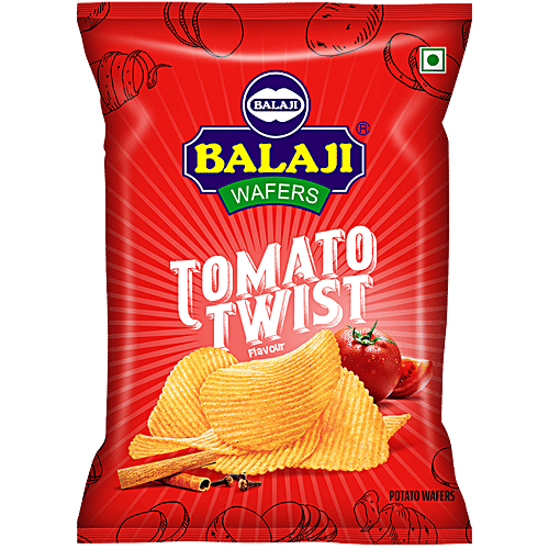 Balaji BALAJI Wafers - Tomato Twist, 35g Pouch