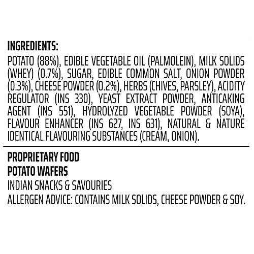 Buy Balaji Chips Cream Onion 40 Gm Online at the Best Price of Rs 10