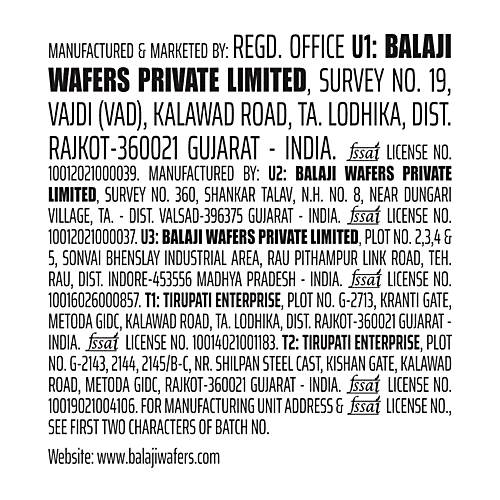 Balaji Sev Murmura Namkeen, 50 g Pouch