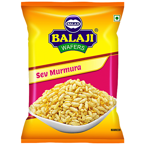 Balaji Sev Murmura Namkeen, 50 g Pouch