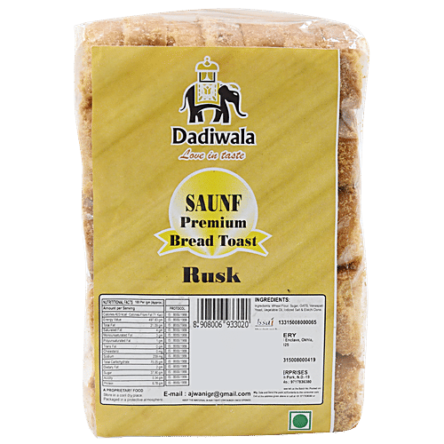 Dadiwala Rusk - Saunf, 300 g  