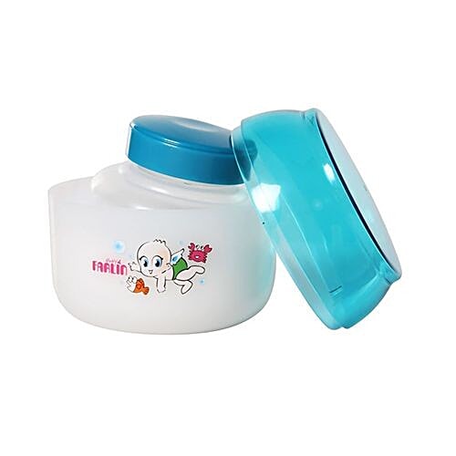 Farlin Color Free-Drop Powder Puff, Bf 170B - Blue, 1 pc  