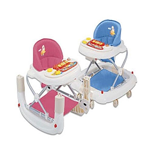Buy Farlin Color Baby Walker/Rocker, Bf 880 Blue Online at Best Price