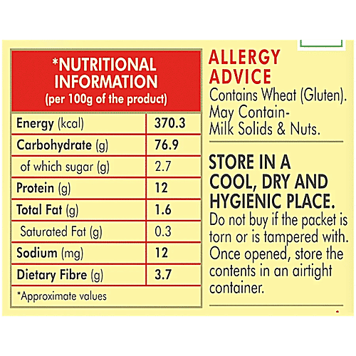 Weikfield Penne Pasta, 200 g Pouch High Protein, Source of Fibre, Non-Sticky