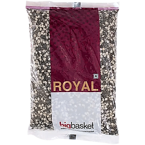 bb Royal Urad Black, Split Dal: Desi, Unpolished Mature Pulses For Easy Cooking & Rich Flavour, 1 kg  