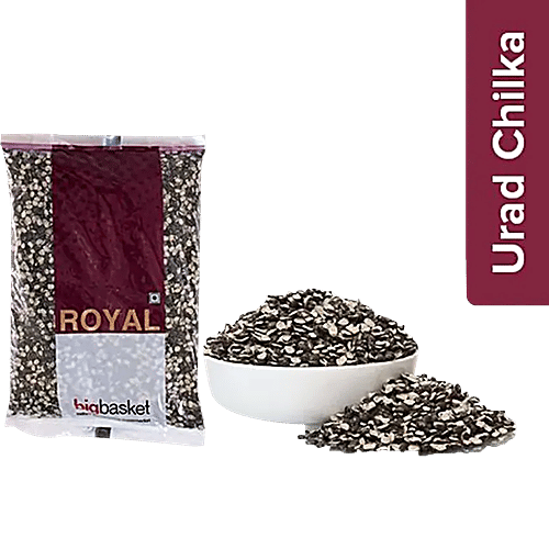 bb Royal Urad Black, Split Dal: Desi, Unpolished Mature Pulses For Easy Cooking & Rich Flavour, 1 kg  