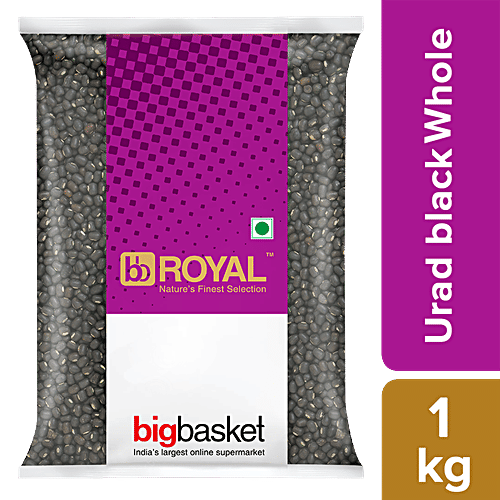 bb Royal Urad - Black, Whole, 1 kg  