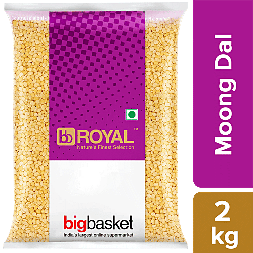 bb Royal Moong Dal, 2 kg Pouch 
