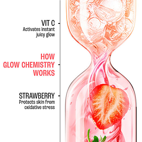 Lakme Face Wash - Blush & Glow Strawberry Gel, 100 g  