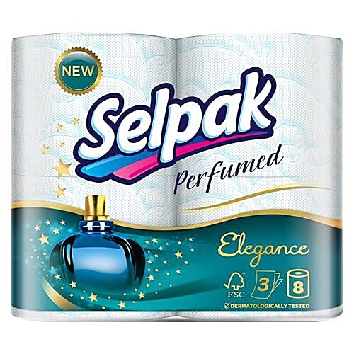 Buy Selpak Toilet Tissue Paper Elegant Perfumed 3Ply Imported 8 Roll