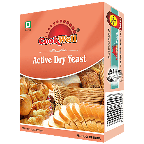 Buy Cookwell Dry Yeast 25 Gm Online at the Best Price of Rs 48 bigbasket