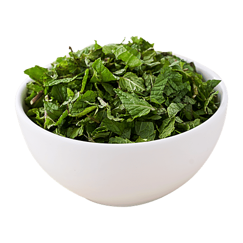fresho! Mint Leaves - Chopped, 100 g  No Preservatives