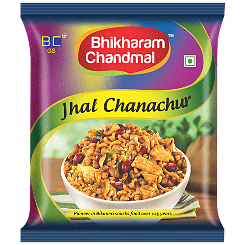 Bhikharam Chandmal Namkeen - Jhal Chanachur, 200 g  