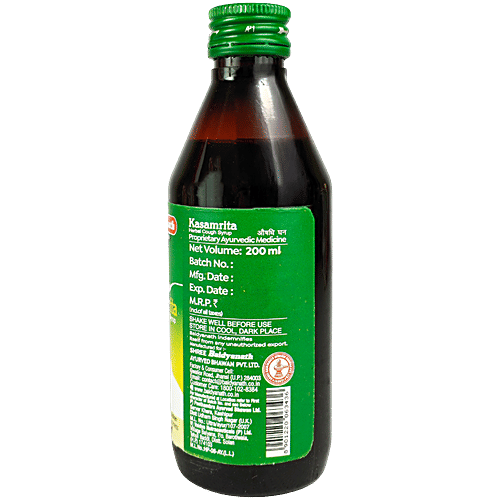 Baidyanath Kasamrit Herbal Tonic - For Cough & Cold, 100 ml  