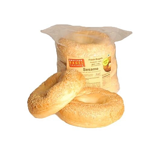 Buy American Bagel Factory Bagels Sesame 300 Gm Online at the Best
