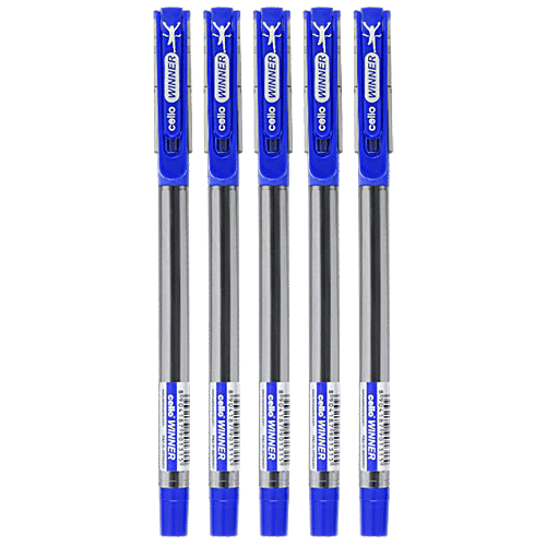BIC Cello Winner Ballpen Set - Blue, 5 pcs  