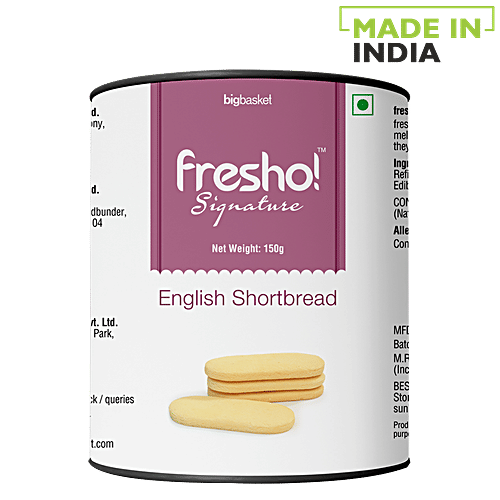 Fresho Signature English Short Bread - Vanilla, 150 g  