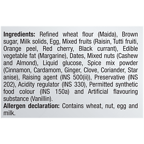 fresho! Signature Round Plum Cake - Rich Fruit, 750 g Tin