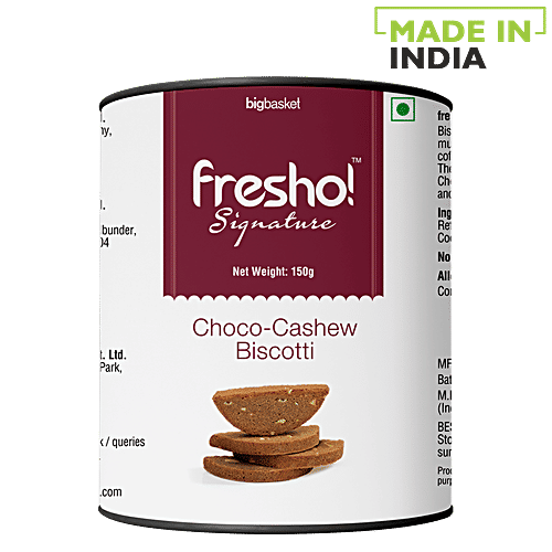 Fresho Signature Biscotti - Chocolate Cashew, 150 g  