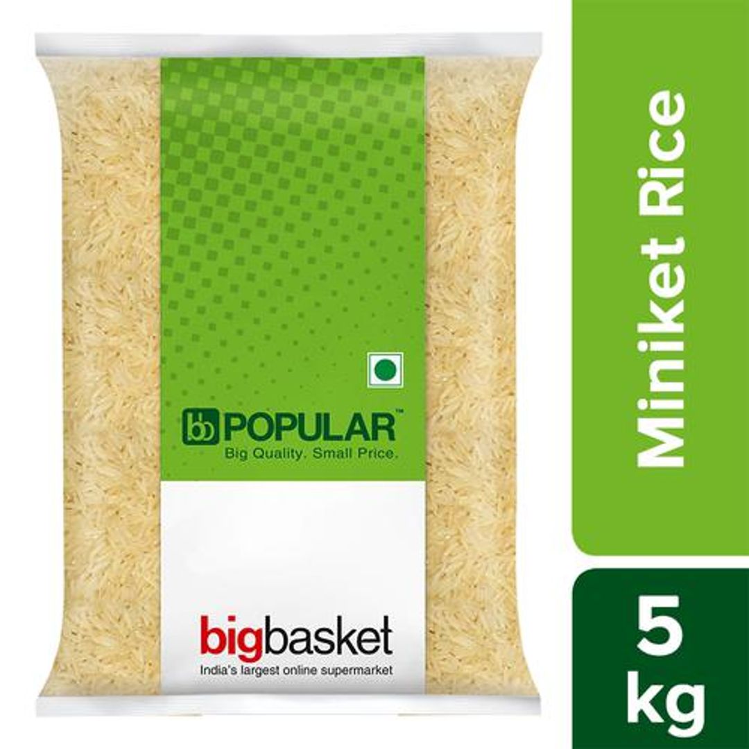 BB Popular Miniket - Rice, 5 kg 