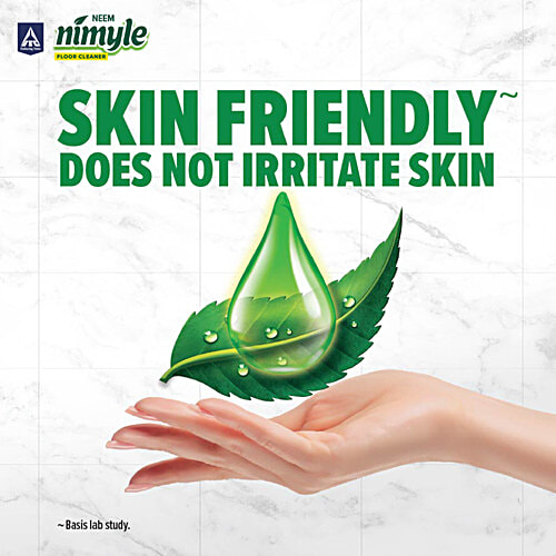 Nimyle Floor Cleaner - Herbal, With Power Of Neem, 975 ml  Antibacterial, Fresh Longlasting Fragrance