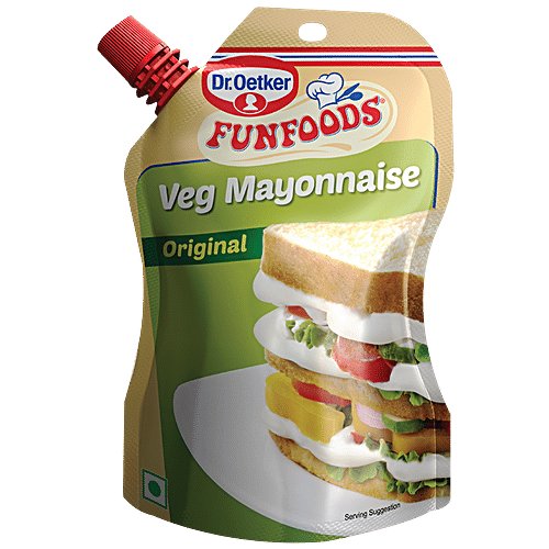 Dr. Oetker FunFoods Veg Mayonnaise Original, 100 g  