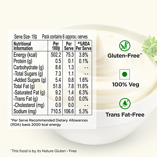 Dr.Oetker FunFoods Original Veg Mayonnaise, 100 g