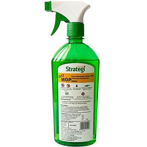 Buy Strategi Just Mop Spray Kitchen Cleaner 500 Ml Online At Best Price