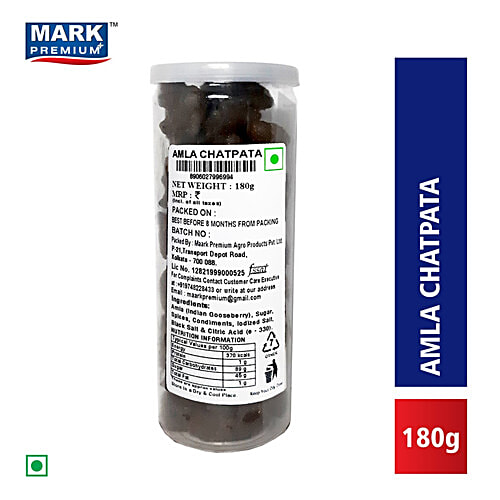 Mark Premium Amla Chatpata, 180 g  