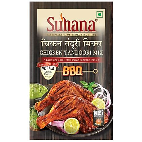 Buy Suhana Spice Mix Chicken Tandoori Paste 100 Gm Online at the Best