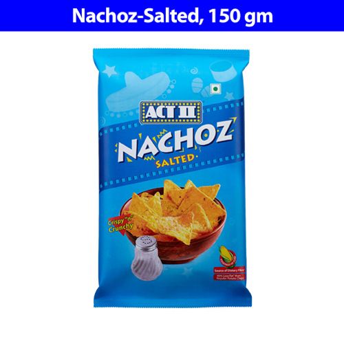 ACT II Nachoz - Salted Nachos, Snacks, 0% Transfat, 150 g  