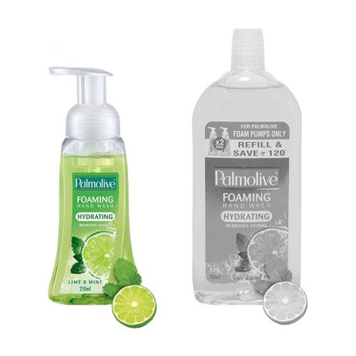 Palmolive Hand Wash - Hydrating, Foaming, Lime & Mint, 250 ml Pump 
