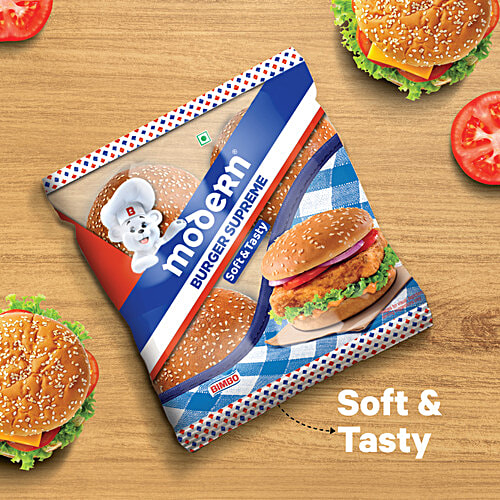 MODERN  Burger Supreme Buns, 280 g (4 pcs) 