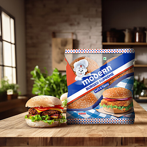 MODERN  Burger Supreme Buns, 280 g (4 pcs) 