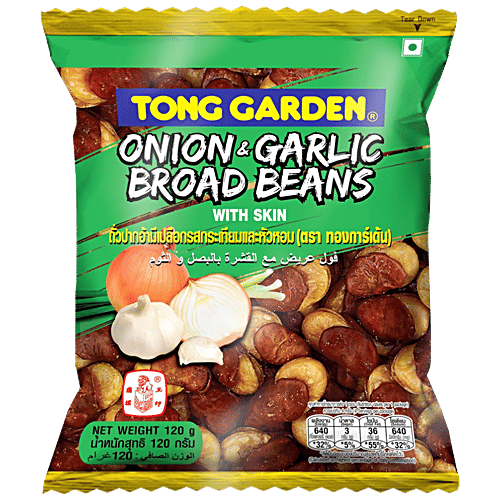 Buy Tong Garden Broad Beans With Skin Onion And Garlic 120 gm Online