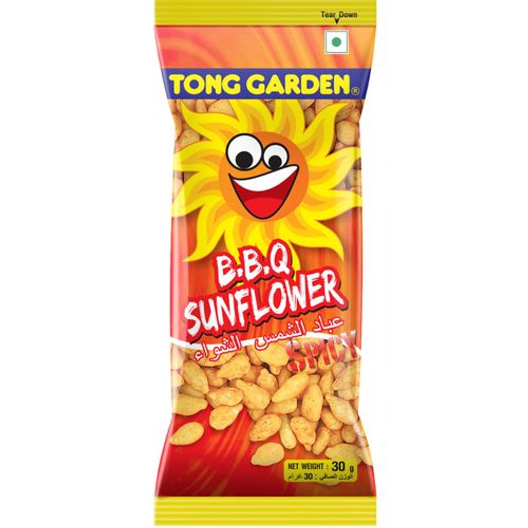 Tong Garden Sunflower Seeds - B.B.Q, 30 g Pouch