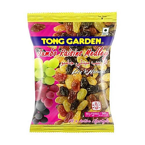 Buy Tong Garden Jumbo Raisins Medley 30 Gm Online at the Best Price