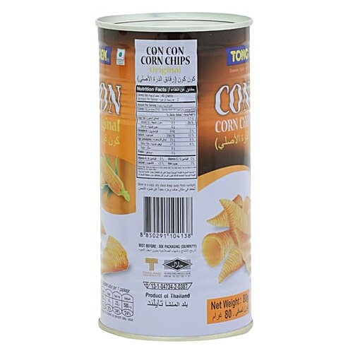 Tong Garden Original Corn Chips, 80 g Cans 