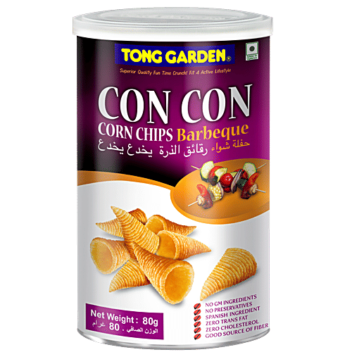 Buy Tong Garden Corn Chips Bbq 80 Gm Online At Best Price of Rs 120