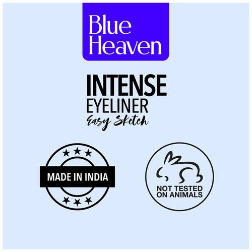 Blue Heaven Intense Black Easy Sketch Eyeliner, 1 ml  Water Proof, Smudge Proof