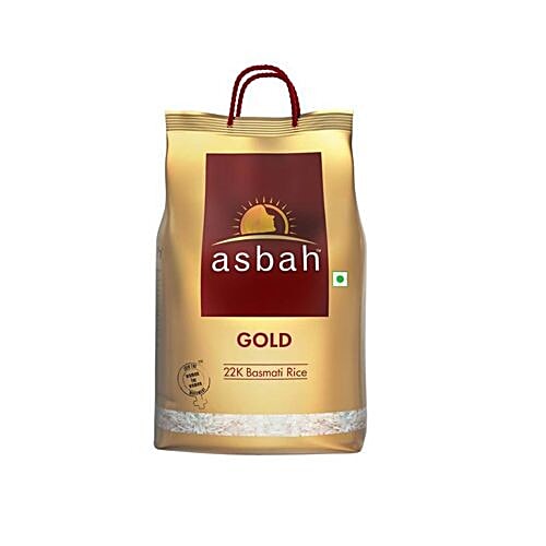 Buy Asbah Basmati Rice Gold 22 K Online at Best Price of Rs null