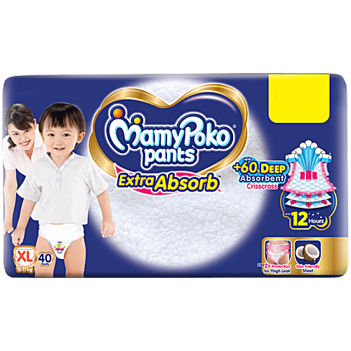 Mamypoko Pants Extra Absorb Extra Large, 40 pcs