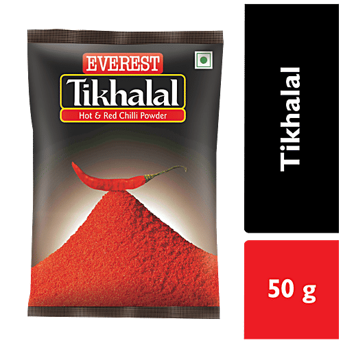 Buy Everest Powder Tikhalal Chilli 50 Gm Online at the Best Price of Rs 33 bigbasket