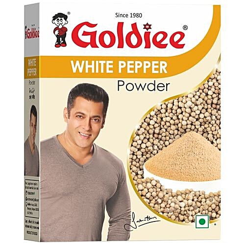 Goldiee Powder - White Pepper, 100 g  