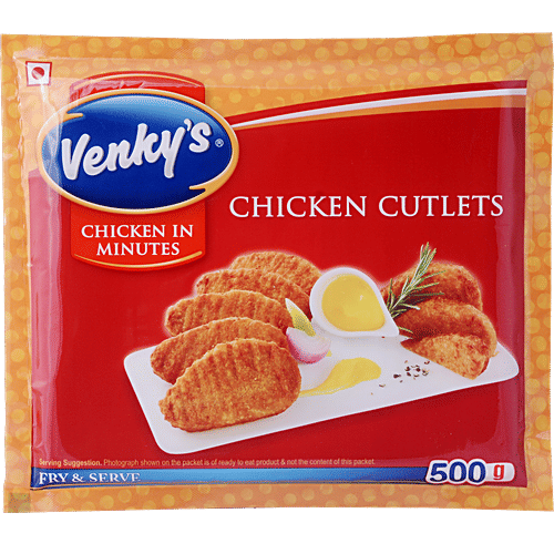 Buy Venkys Chicken Cutlets 500 Gm Online at the Best Price of Rs 295