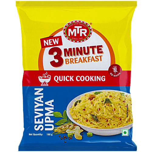 MTR 3-Min Seviyan Upma, 160 g  