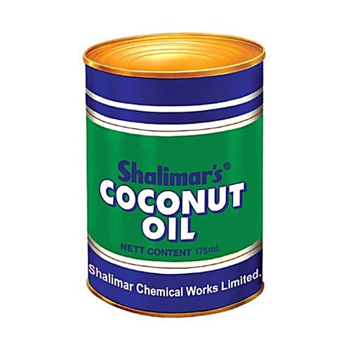Shalimar's Hair Oil - Coconut, 175 ml Tin 